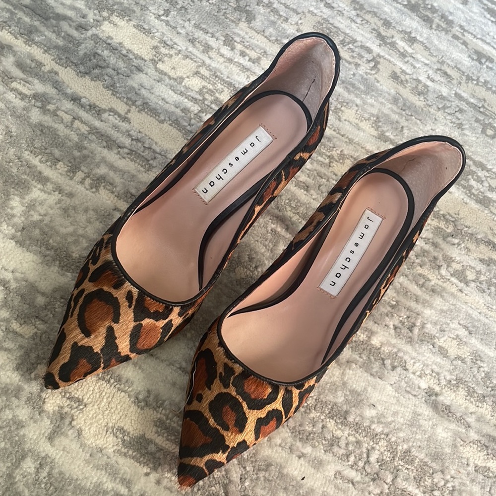 Nib James Chan Anika-3 Camel Multi Haircalf Curve… - image 8